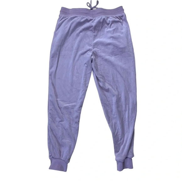 BEBE Sport Plush Joggers Sweatpants Pink NEW WITH TAG Womens Size Large Barbie - Picture 2 of 6